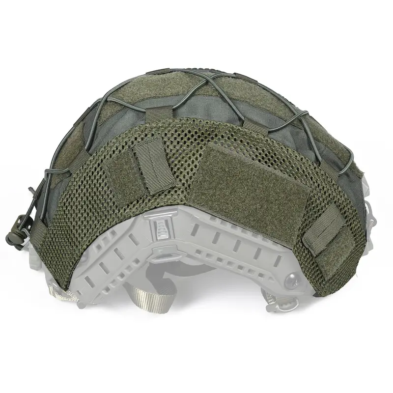 Camouflage Helmet Cover For Ops-Core PJ/BJ/MH Fast Helmet Cover Tactical Militar Hunting CS Wargame Outdoor Sport - Image 3