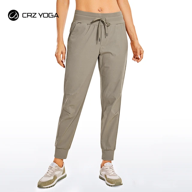 CRZ YOGA Women's Hiking Pants Lightweight Quick Dry Drawstring