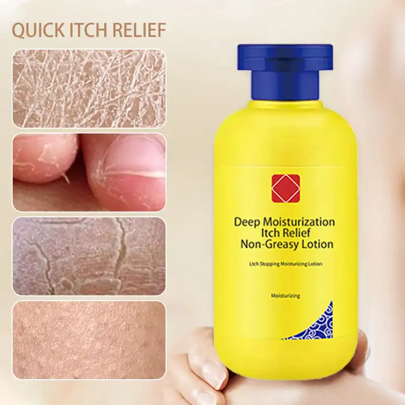 Body Lotion Deep Moisturization Itch Relief Non-Greasy Lotion Relieves Dry and Dehydrated Skin Exfoliates and Brightens Tone Hyd