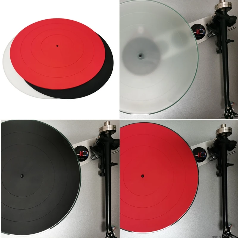 thumbnail image 2 of Hero-s - Felt Vinyl Record Pad, Turntable Mat Slipmat For Audiophile, 3mm Felt Platter, For 2 of 10