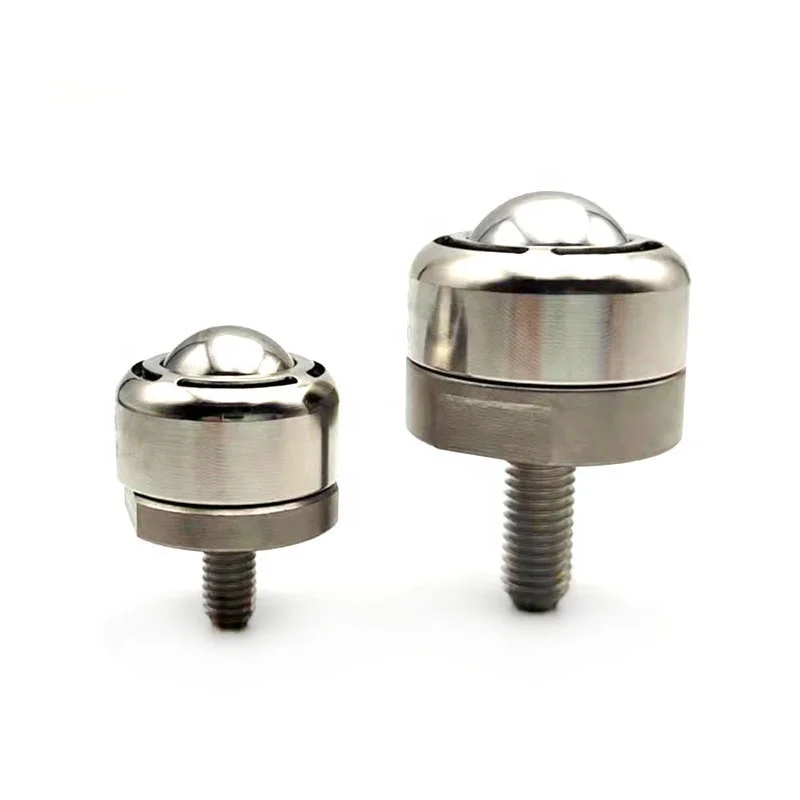 ZBCS20 150 120 Milled Screw Mounting Waste Discharge Holes Slit Ball Transfers