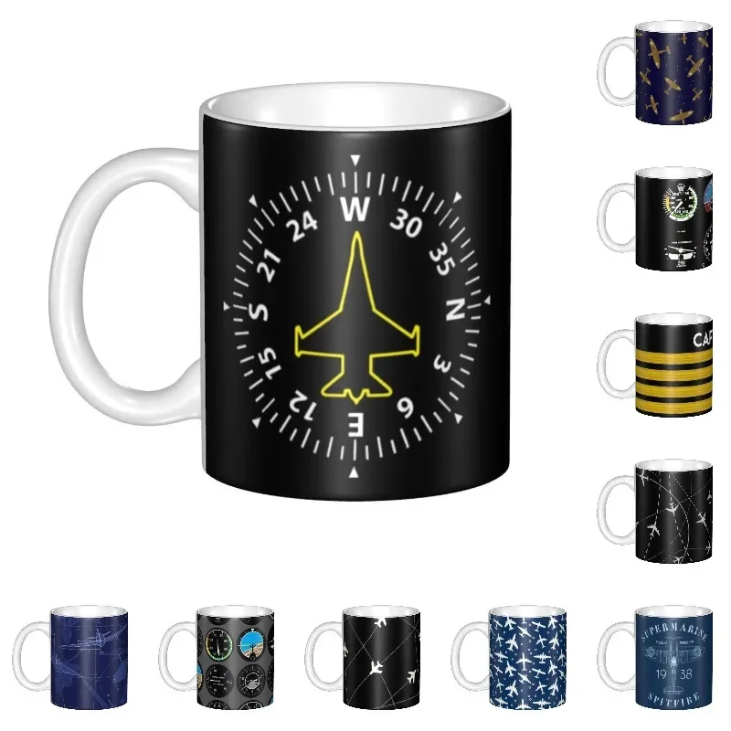 

Кружка-Авиатор Jet Fighter, керамическая чашка-Авиатор на заказ, чашка для кофе, креативные подарочные чашки и кружки