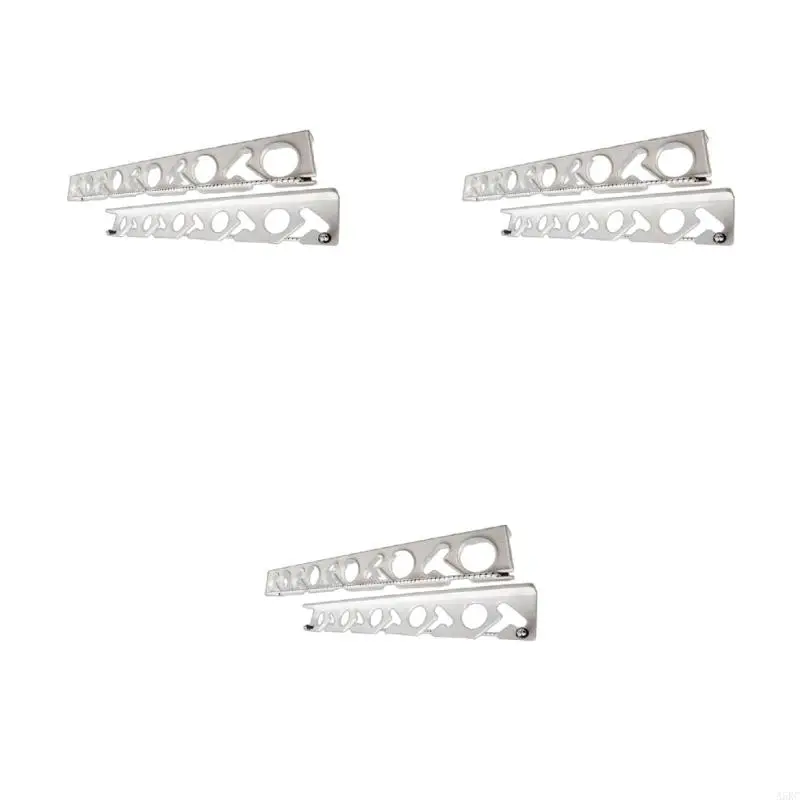 3pcs Horizontals 10-Rod Fishings Rod Holder Wall Mounted Fishings Poles Rack for Garage,Wall, Ceiling Rod Stand Easily Install