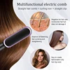 High Quality Electric Straighten Hair Brush Professional Curler Straightener Comb Fashion Fast Heating Ceramic Hair Straightener 5