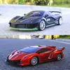 Rc Car Sports Cars 1/18 with Led Light Remote Control Drift Racing Sportscar Stunt High-Speed Electric Toys for Kids Boys 4