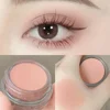 Matte Liquid Eyeshadow Cream Blush Face Contour Waterproof Longlasting Eyeshadow Primer Base Makeup Peach Pink Purple Nude Brown 3