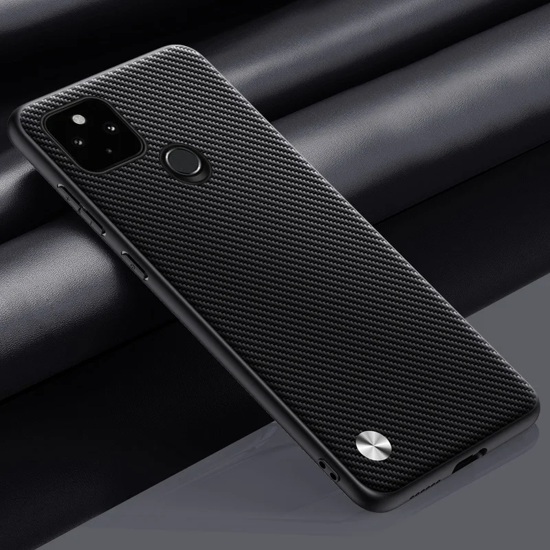 Premium PU Leather Phone Case with Silicone Protection, Stylish Back Cover Design