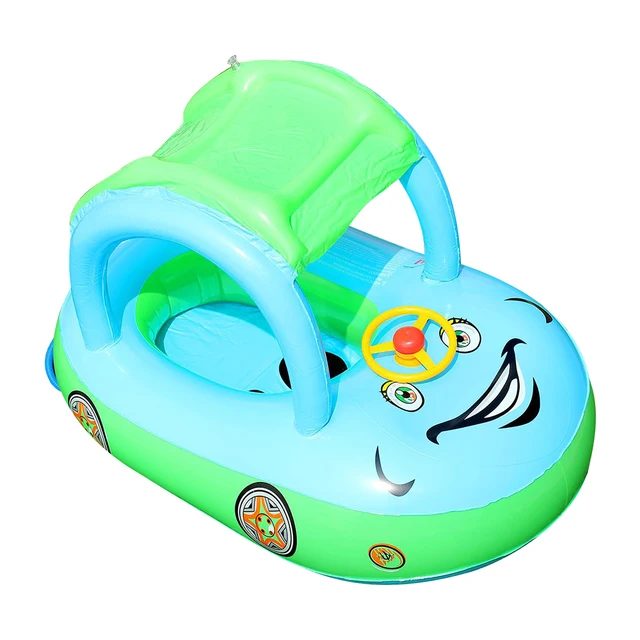 Safety Float Seat Baby Swimming Ring Boat Beach Air Mattress Pools Accessories Swimming Ring Floats Water Pool Toys 3