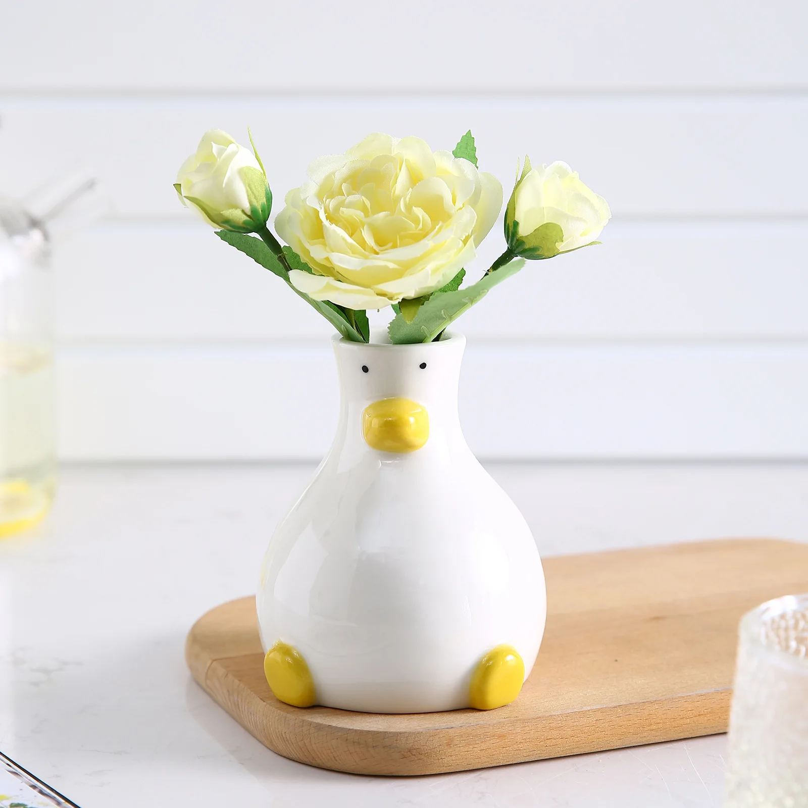 Cute Duck Ceramic Vase 4