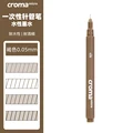 1pc Dark Brown 0.05