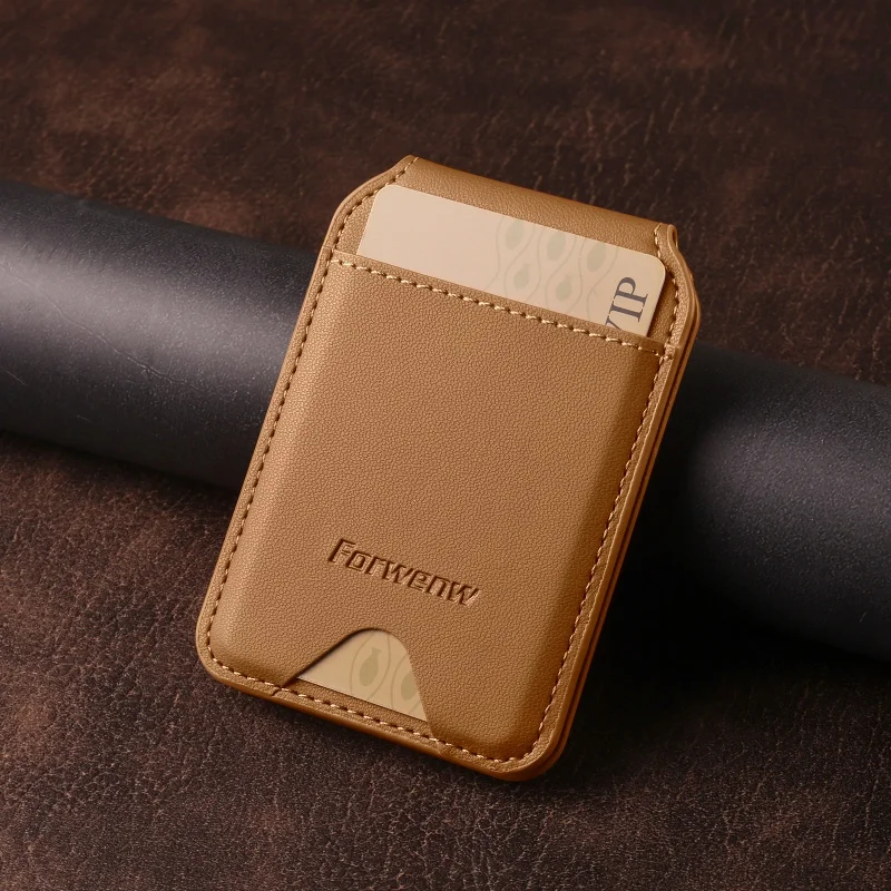 Luxury Unisex Folding PU Leather Magnetic Wallet Case