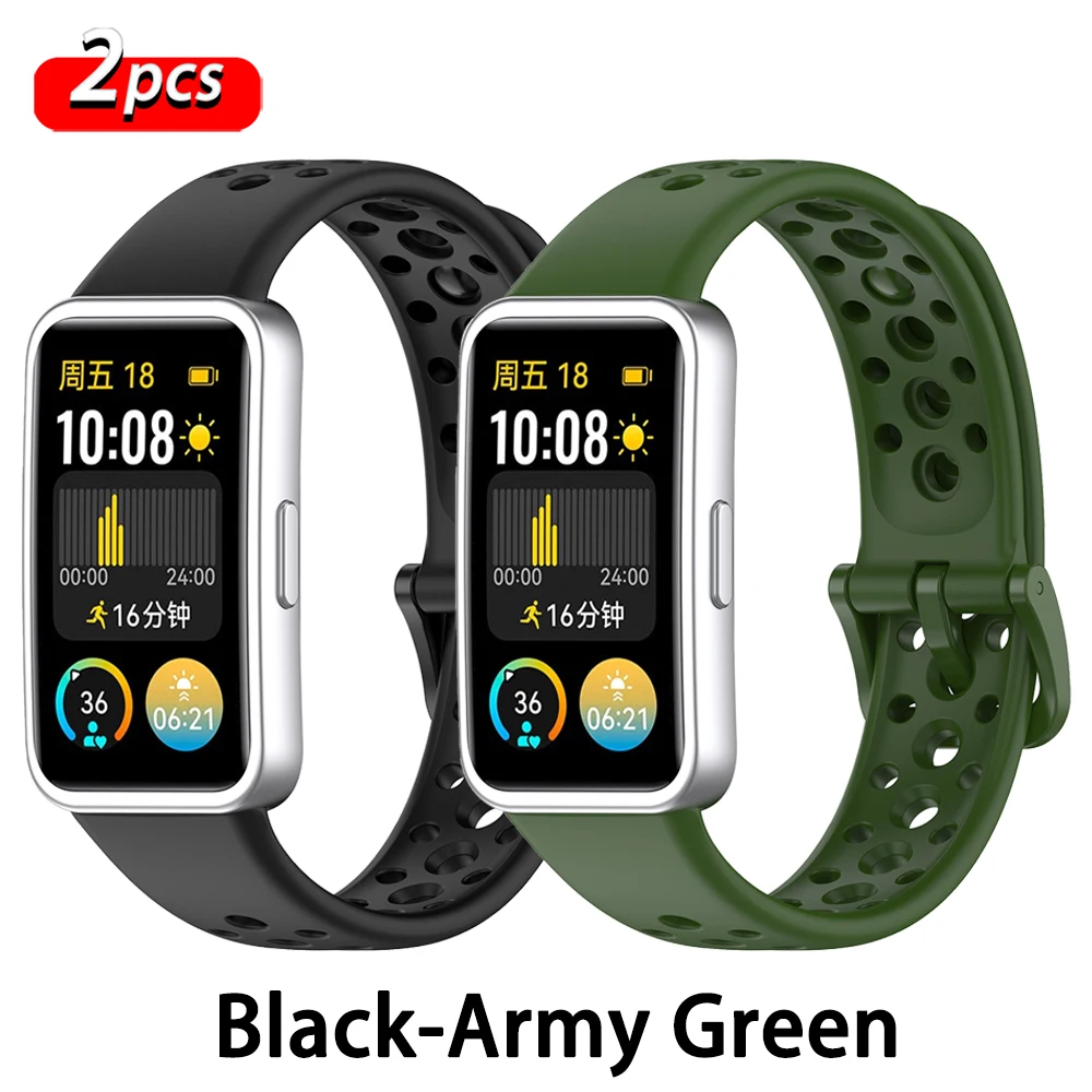 Breathable Silicone Sport Strap - Replacement Bracelet Accessories