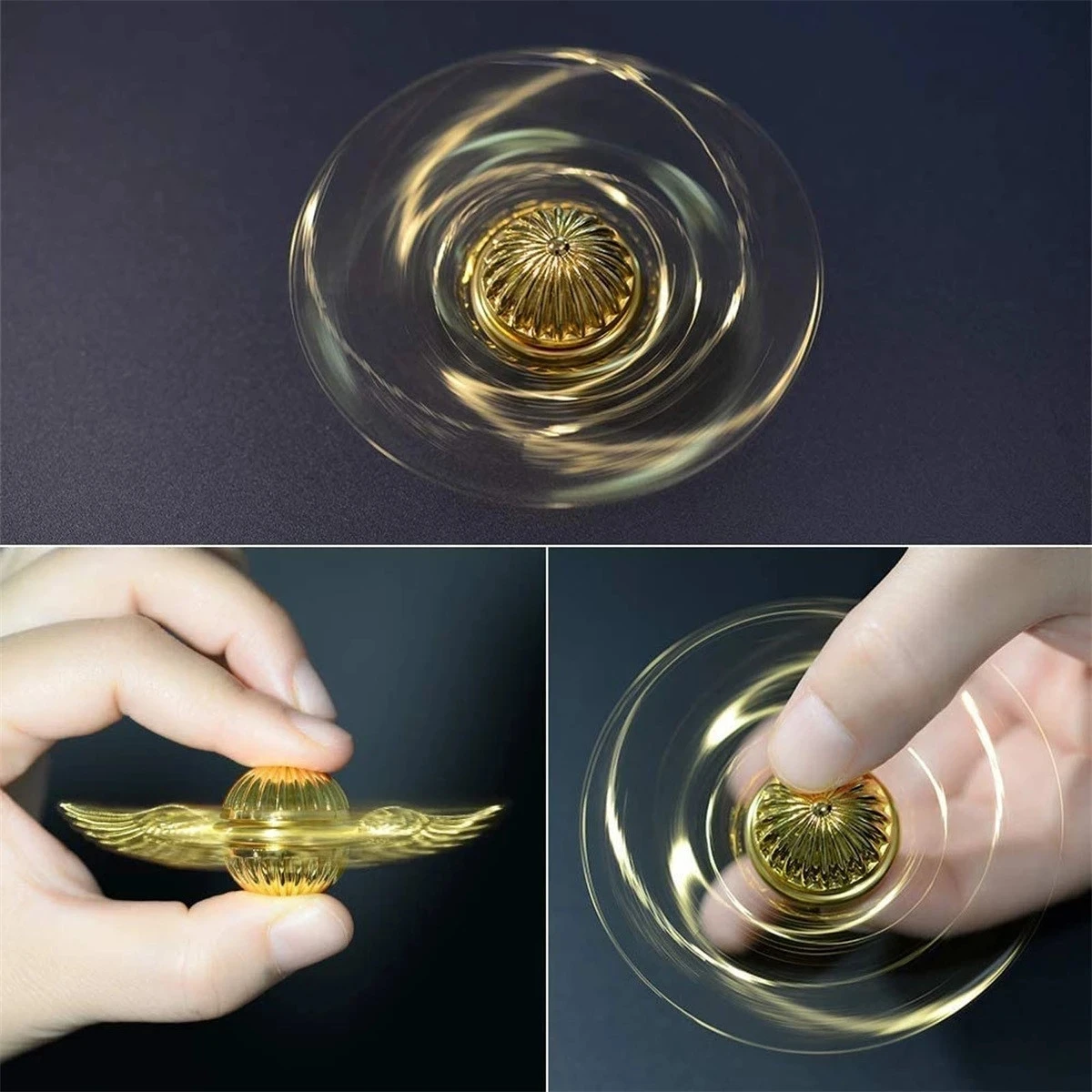 Harry Potter Fidget Spinner Golden Snitch Stress Relief Toy FREE SHIPPING