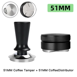 Deluxe 51mm Bottomless Portafilter with Replacement Filter Basket (Set Of 51mm)
