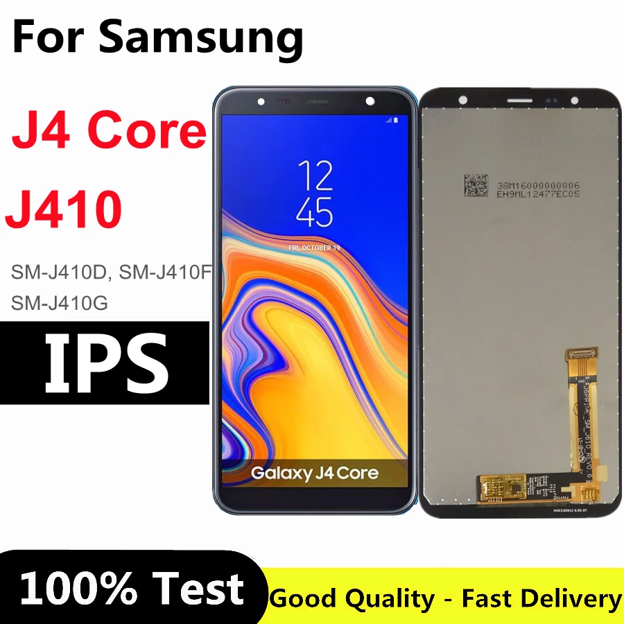 

Для Samsung J4 Core J410 SM-J410D SM-J410F SM-J410G/DS сенсорный экран ЖК-дисплей в сборе