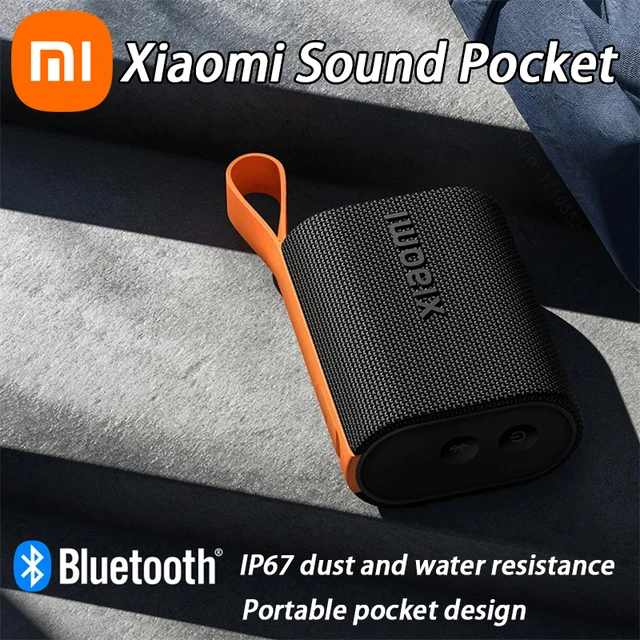 Original Xiaomi Sound Pocket IP67 Bluetooth 5.4 TWS Stereo Combo 1000mAh 10-Hour Ultra-Long Battery Life Mic Portable Speaker