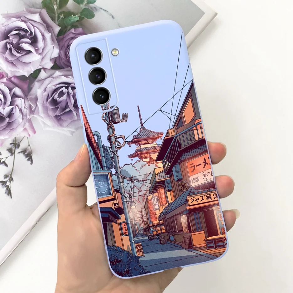 Cute Astronauts Cartoon Soft TPU Phone Case - Stylish Protective Back Cover
