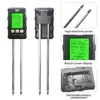 Soil Fertility PH Meter Tester Soil PH Moisture Meter Temperature Sunlight Intensity Measurement Analysis Soil Acidity Test 6in1 4