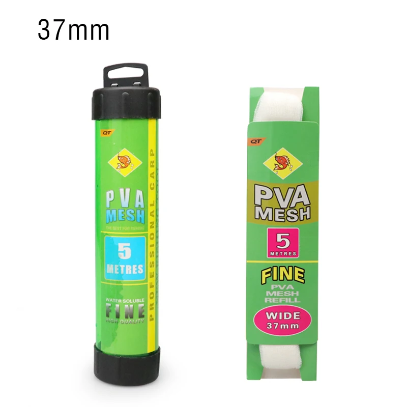 Description Picture 6 of item1PCS 5M Fishing Feeder PVA Water Dissolving Narrow Mesh Tube Net Carp Lures Refill Plunger Bar Tackle Carp Fishing Feeder