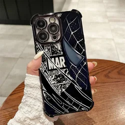 Spider - Themed Plating Phone Case with Anti - Fall Airbag for Honor X9d (DDB - DD441XML4A8)