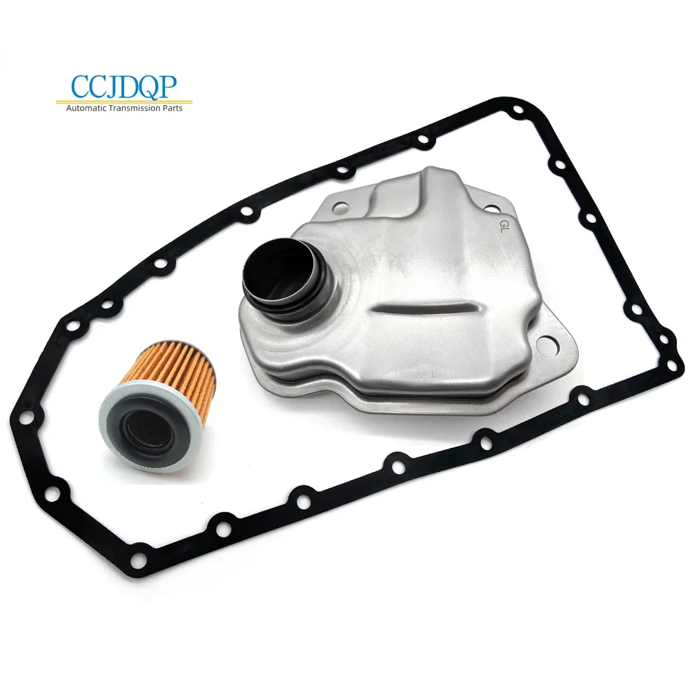 Transmission Oil Cooler Clips JF011E JF010E RE0F09A RE0F10A CVT Automatic Transmission Oil Filter +Oil Gesket + Oil Cooler For Nissan Mitsubishi