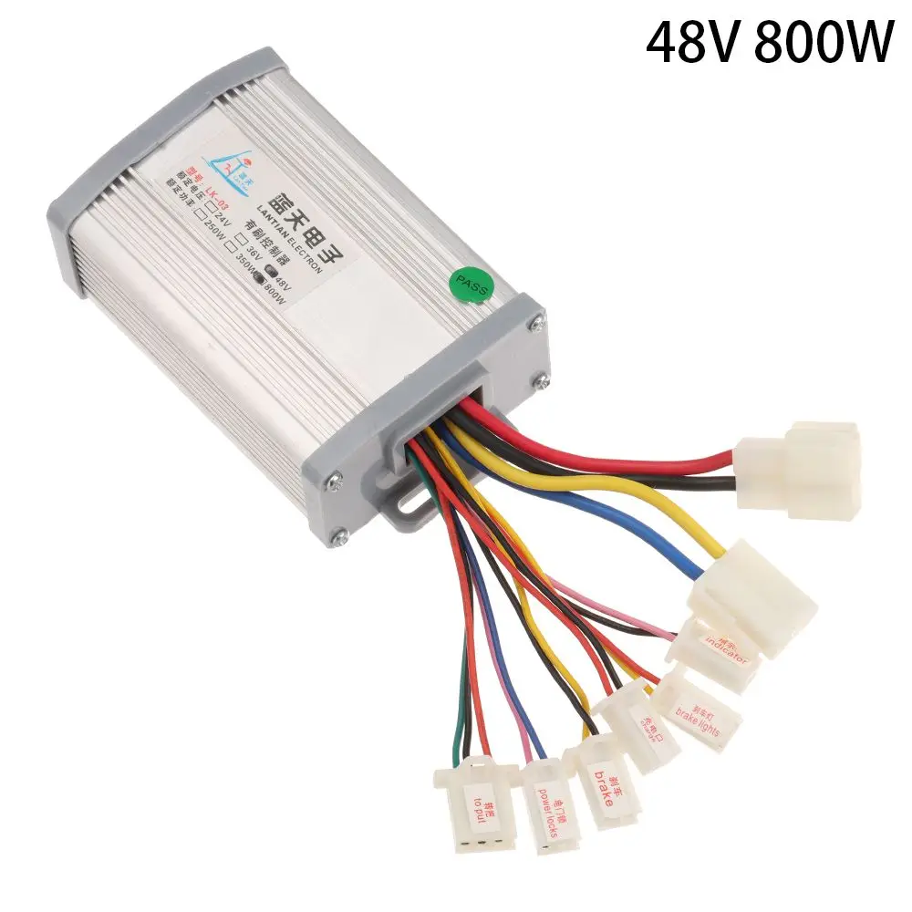 Electric Bicycle Brushed Controller - E-Bike Motor Accessory