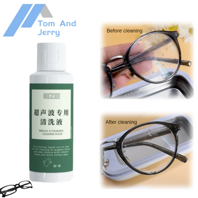 50ml Ultrasonic Jewelry/Glasses Cleaning Solution Concentrate Watch Rings  Cleaners Ultrasonic Cleaning Machine ​Liquid - AliExpress