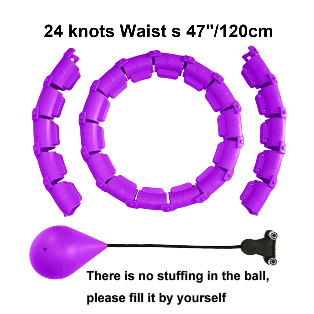 Adjustable Fitness Massage Hoop for Abdominal and Waist Training