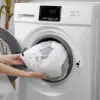 1PC Mesh Laundry Bag - Machine Washable Drawstring Design Travel Wash Bag for Blouses, Hosiery, Stockings, and Underwear 2