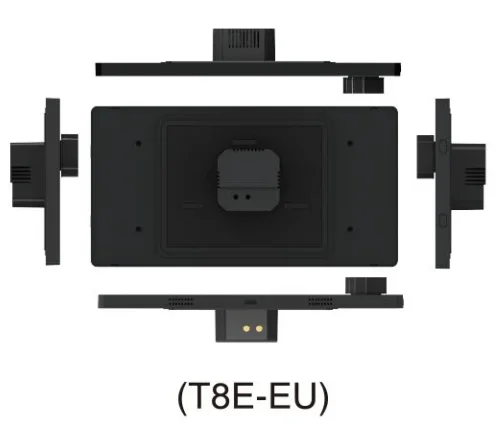 맞춤형 스마트 홈 제어 게이트웨이 지지대, 스마트 가전용 모듈 (ZigBee/KNX/Z-Wave) 설치, 8 인치