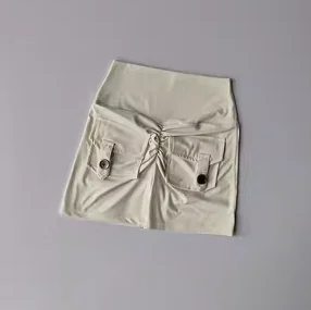 Pantalones cortos de cintura alta sin costuras para mujer, Pantalón deportivo ajustado con bolsillos para correr, entrenamiento, baile, levantamiento de cadera