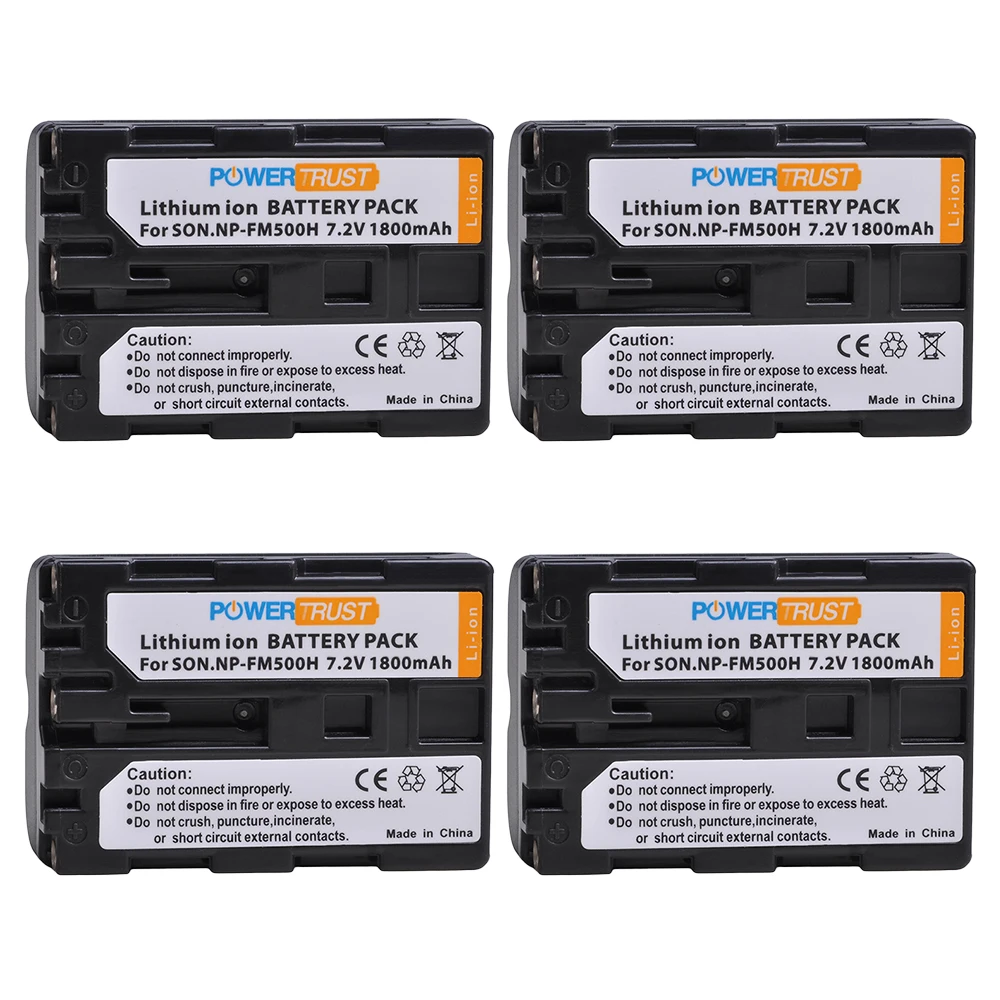 DSTE NP-FM500H Ricambio Batteria + Caricabatteria Compatibile per Sony A57 A58 A65 A77 A100 A200 A200 W A300 A350 A450 A500 A550 A560 A580 A700