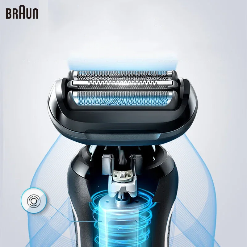 Braun Electric Shaver Series 5 W1000S Electric Razor Rechargeable 3 Flexible Blades Waterproof Easyclean Shaving Machine Men hair clipper,electric shaver,hair trimmer,electric razor,rotary shaver,electrical rotary shaver,electric hair clipper,cordless shaver