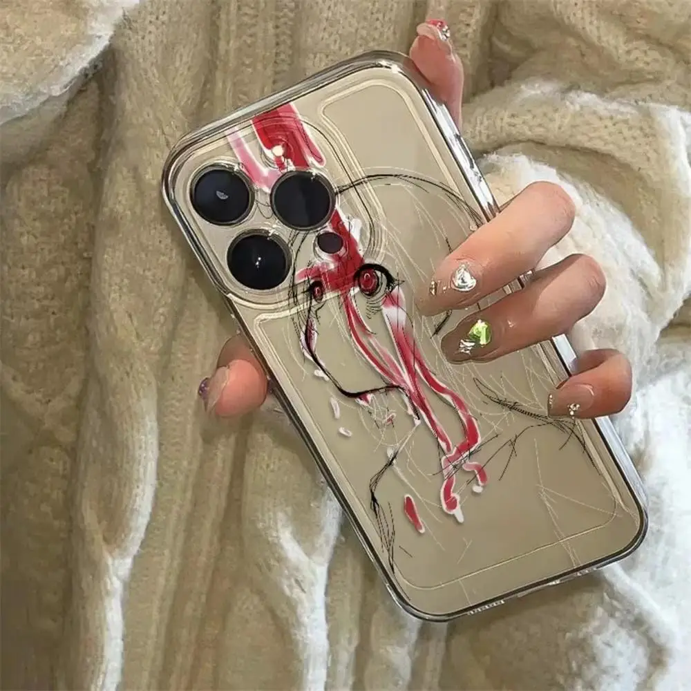 Enchanting Blood Sacrifice Anime Girl Phone Case