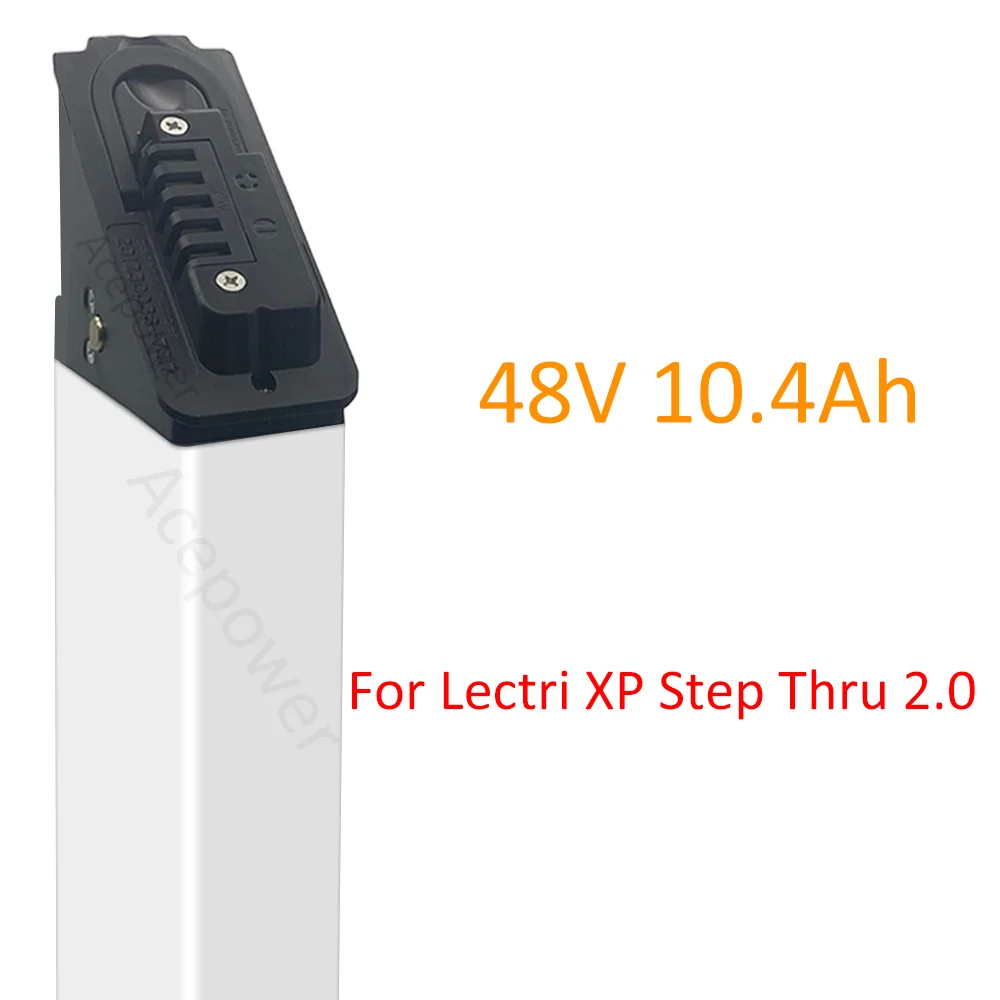 For Lectri XP 2.0 Lectri XP Step Thru 2.0 Ebike Battery 48V 10.4Ah 12.8Ah 14Ah Battery for Lectri XP 2.0 Lectri XP Step Thru 2.0 — Dark Khaki