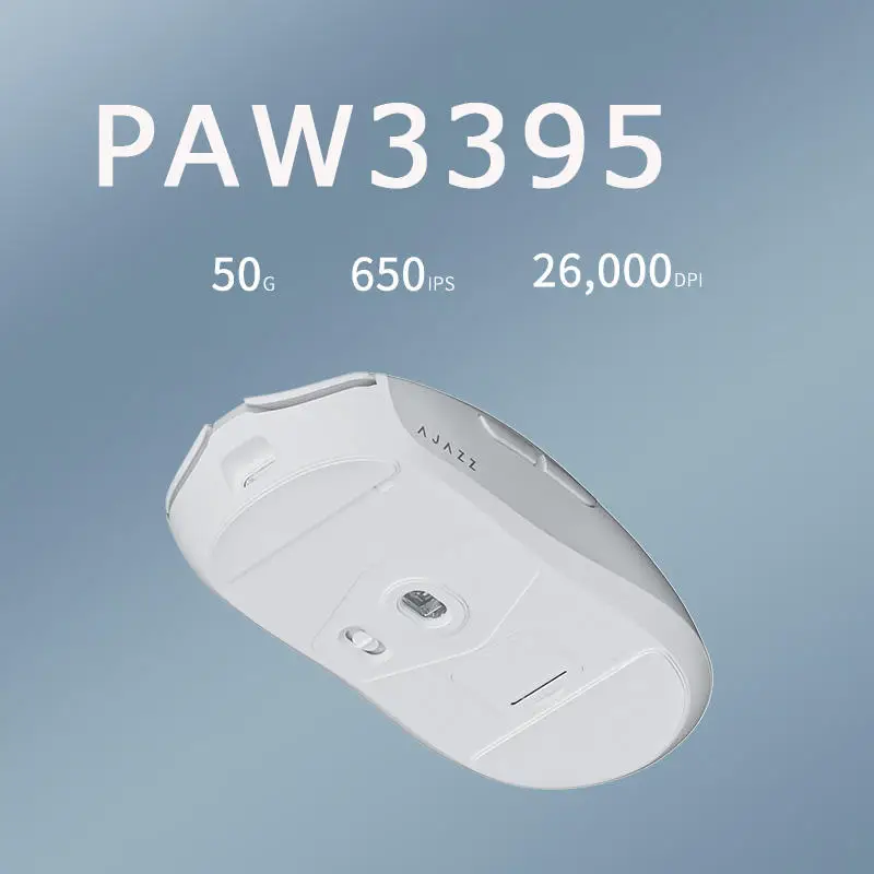 AJAZZ AJ139 PRO/139 PMC kabellose Gaming-Maus, ultraleicht, 59 G, PAW3395 26K-Sensor, 26000 DPI, 6 programmierbare Tasten – Detail 6