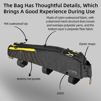 Rhinowalk Bike Top Tube Bag 4