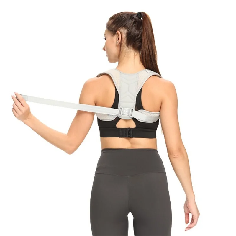 Posture corrector Back Shoulder Posture Corrector Adjustable Belt Clavicle Spine Support Reshape Body Home Office Sport Upper Back Neck Brace