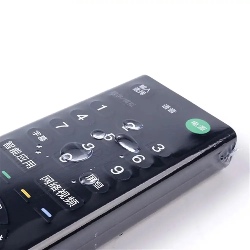 Waterproof Remote Control Cover 25Pcs Heat Shrink Film Protector Cover TV/Air Condition Remote Control Protector Household Tools