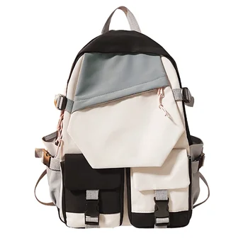 Zaino scolastico coreano Mochilas alla moda quotidiana per studenti universitari Zaino Kpop Bookbag Zaini casual per adolescenti Sac A Dos
