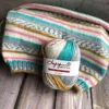 50g 4Strands Yarn Graded Section Dyed Wool Medium Fine Yarn Acrylic Thread Hand Crochet Doll Sweater Scarf Thread Crochet Yarn 2