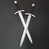 Knight Sword Weapon Prop Children's Toy Cosplay Templar Order Performance Plastic Samurai Knife Sword Prop Outdoor Toy For Teen 2