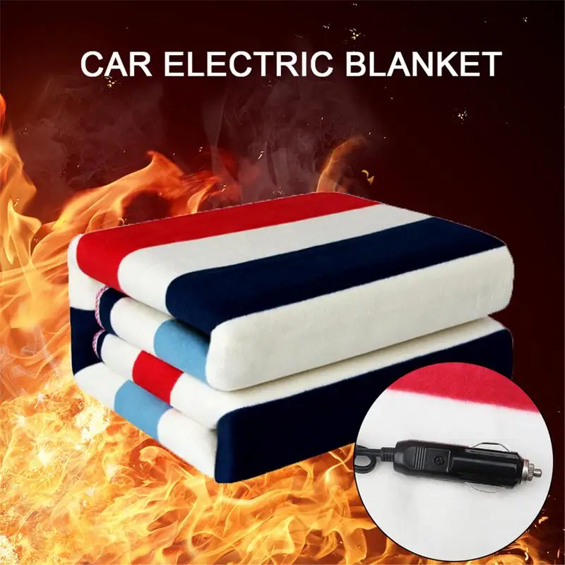 Heated Car Blanket 12 Volt Electric Blanket For Car Portable Heated Blanket  Throw For Car Thermal Soft Sleep Warming Blanket - AliExpress
