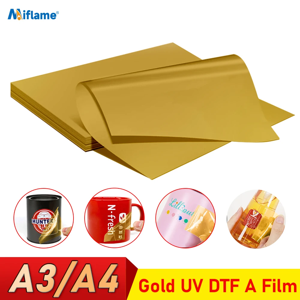 A3 A4 UV DTF A Film for 6090 4060 A1 A2 A3 A4 UV DTF