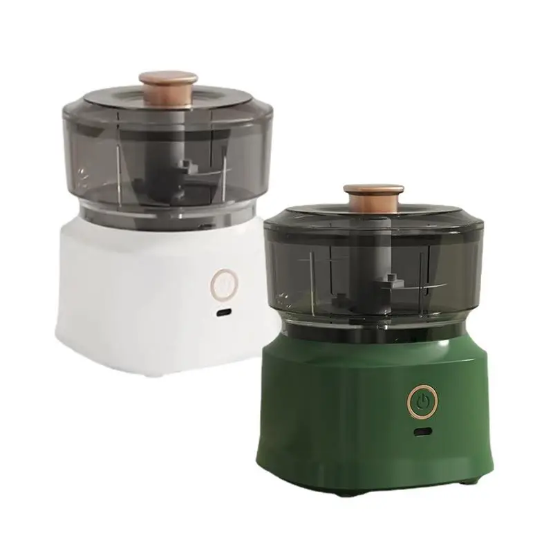 

350ml Multifunctional Large Capacity Garlic Grinder Food Chopper Portable Stainless Steel Electric Vegetable Garlic Chopper