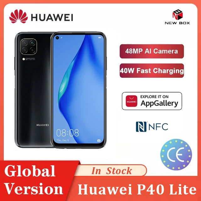 Huawei – Smartphone P40 Lite NFC, Version globale, 6 go 128 go, caméras AI  48mp, 6.4 pouces FHD, Kirin 810 Octa Core, 40W charge rapide - AliExpress