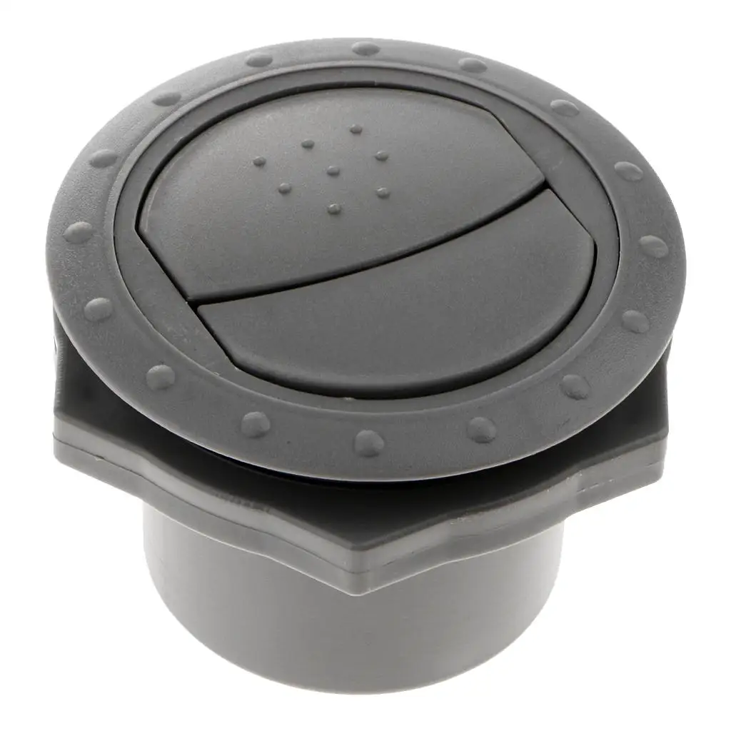 dolity RV Outlet Air Vent Cover Outlet Exhaust Grille Ventilation Wall Mount Grey