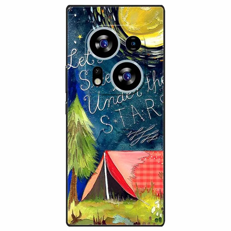 Charming 3D Relief Soft TPU Silicone Phone Case for Tecno Phantom X2 Series