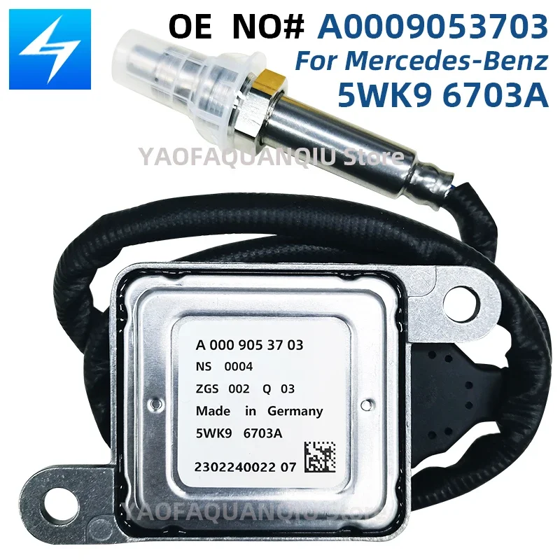 

5WK96703A A0009053703 Nitrogen Oxygen Sensor NOX Sensor For Mercedes-Benz R231 SL350 SL400 M276 5WK96703C 2012-18