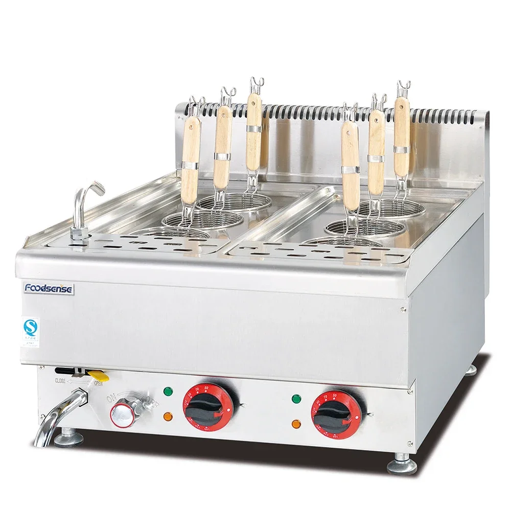 Commercial Freestanding Electric Pasta Cooker Counter Top Gas Pasta Cooker Freestanding Electric